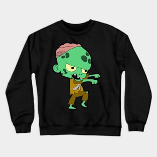 Halloween pictures on t-shirt for kids zombie Crewneck Sweatshirt